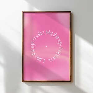 Good Things Aura Poster, Positive Energy Gradient Wall Art, Spiritual Digital Print, Vibrant Aura Manifestation Poster, Colorful Download