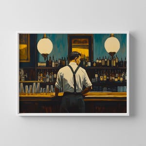 Edward Hopper Nighthawks Print: American Realism Wall Art (Digital Download)