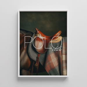 Vintage Polo Players Art Print, Digital Download Gift for Polo Fans, Equestrian Wall Art, Antique Sport Poster, Horse Rider Decor