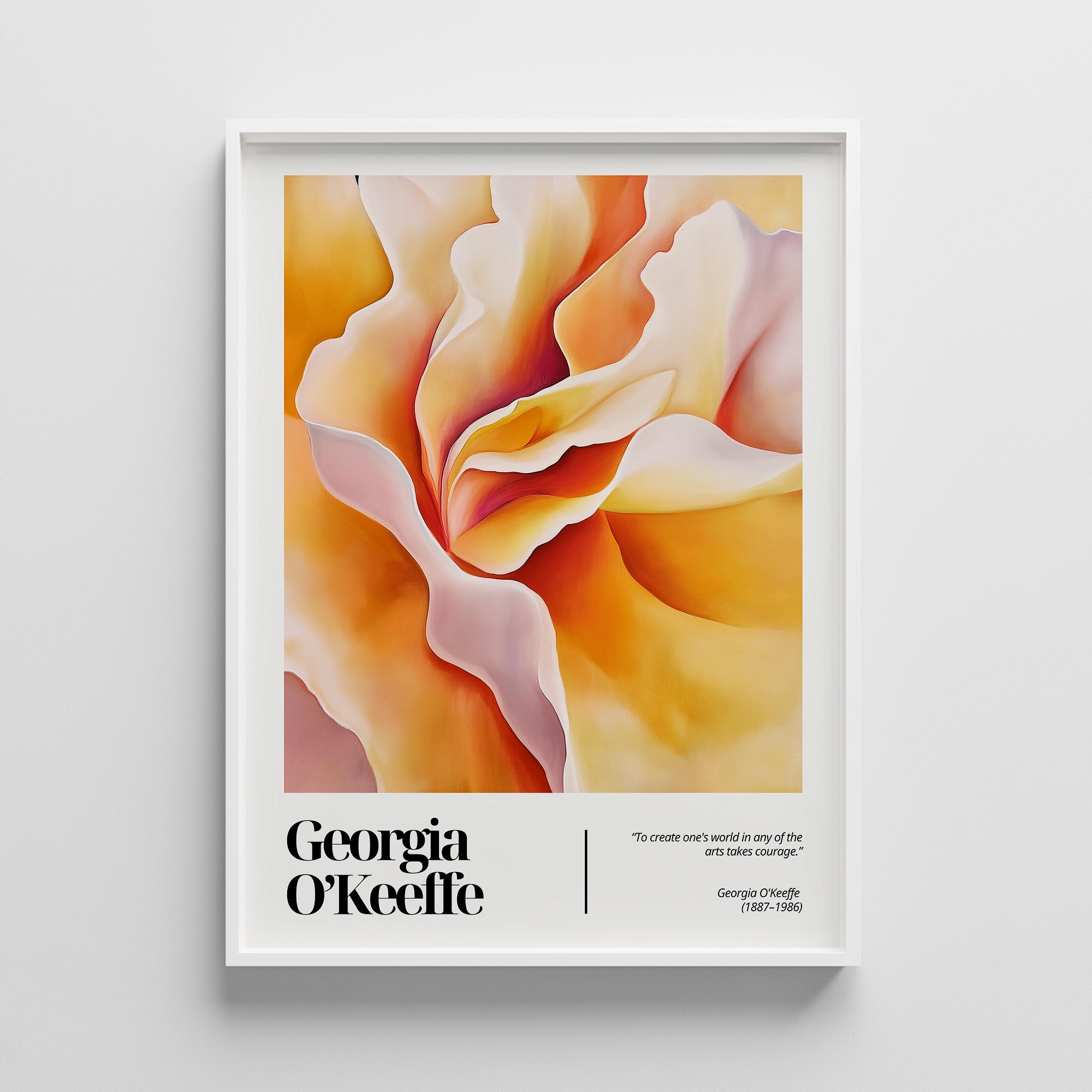 Georgia o'keeffe poster - Etsy 日本
