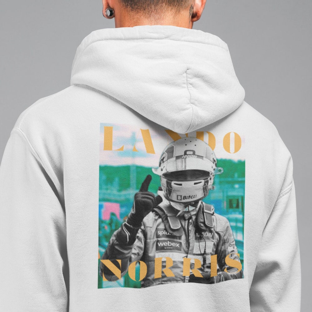 Lando Norris Hoodie (Unisex), F1 Hoodie, Formula One Hoodie, Norris Hoodie, Lando Hoodie Trendy Fashion