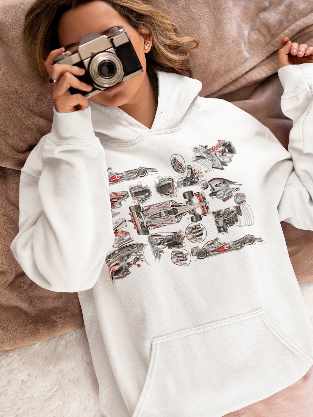 Vintage Mclaren Hoodie, F1 Hoodie, Formula One Hoodie, Mclaren Hoodie