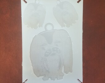 Japanese Chin Dog Mold, Chin Silicon Molds UV Resin, Necklace And Earrings, Resin Jewelry, Icon, Resin Art