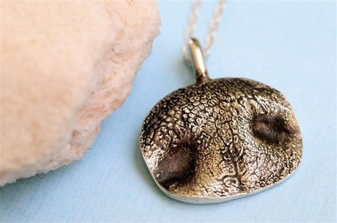 Dog Nose Necklace Personalized in Sterling Silver Small Etsy