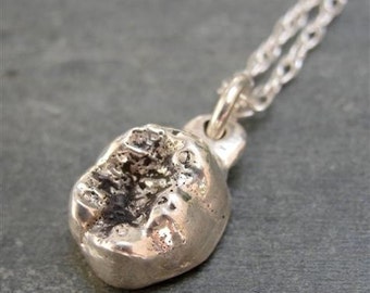 Baby Tooth Necklace in Sterling Silver Molar Tooth