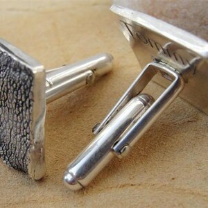 Dog Nose Cuff links CuffLinks Jewelry in Sterling Silver or Dog Paw image 4