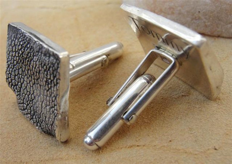 Dog Nose Cuff links CuffLinks Jewelry in Sterling Silver or Dog Paw image 4