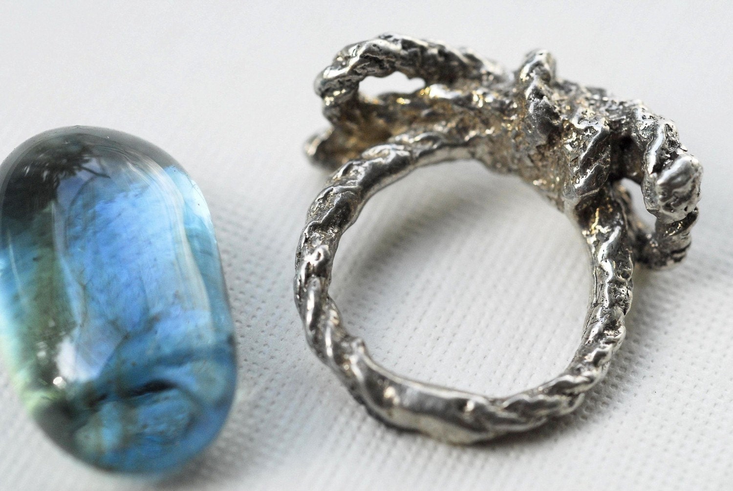 Bow Ring Knot in Sterling Silver Forget Me Knot Ring String Ring - Etsy