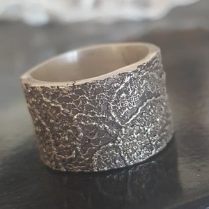 Silver Lace Ring Wedding Band Lacey Ring