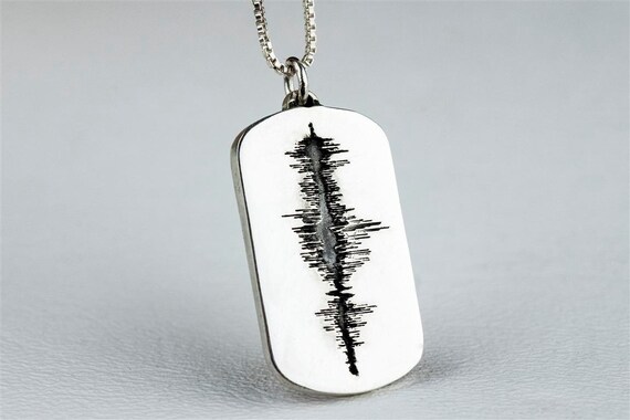 Buy Sound Wave Necklace Jewelry Soundwave Personalized Custom