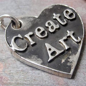 Create Art Necklace in Sterling Silver image 1