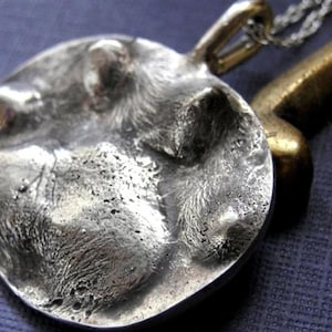 Cat Paw Print Necklace Jewelry Personalized Sterling Silver