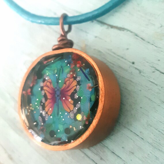Make A UV Resin Butterfly Pendant With Me! - Save For Details and