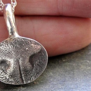 Cat Nose Necklace Jewelry in Sterling Silver Personalized image 5