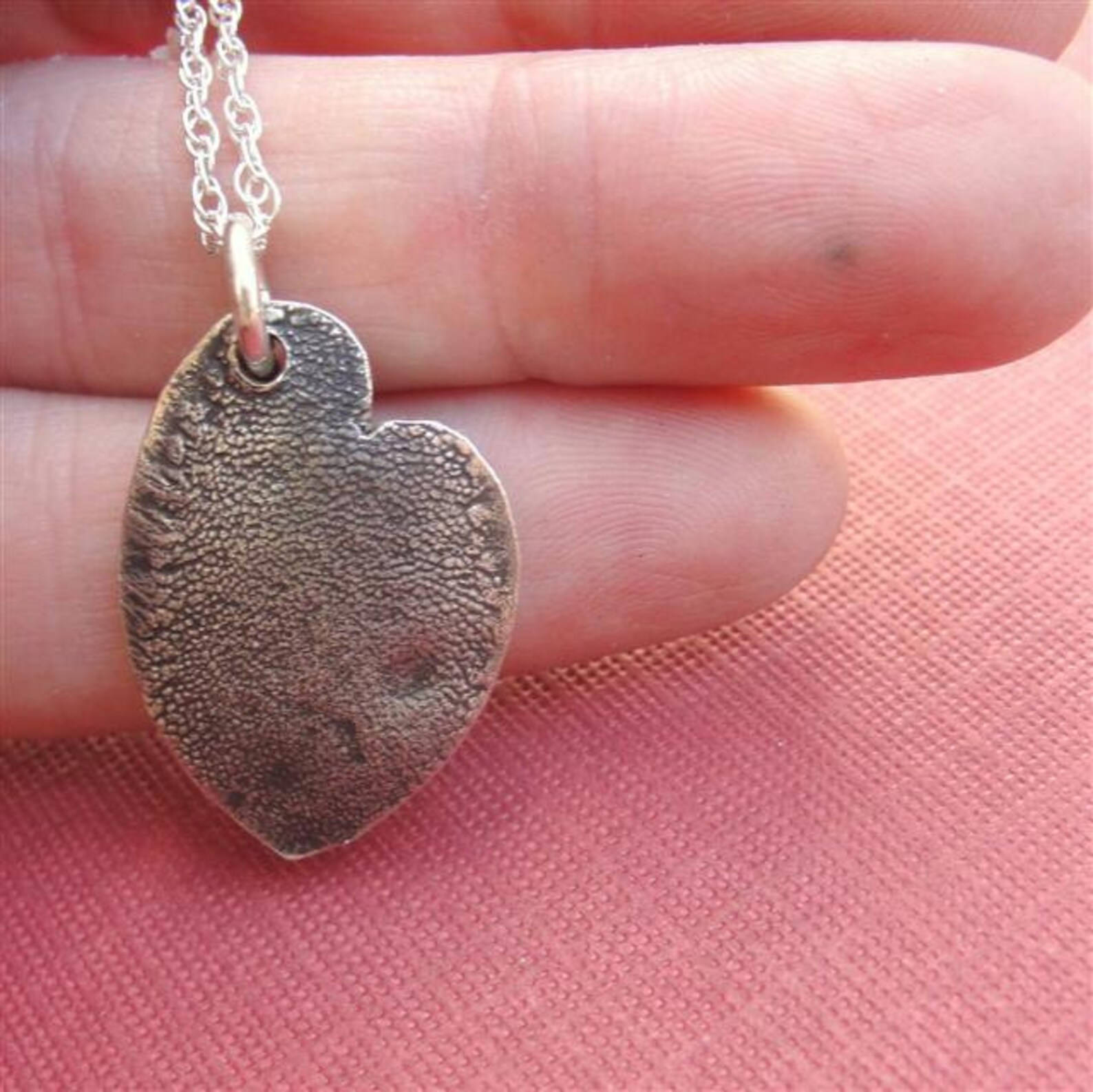 Dog Paw Jewelry Necklace Heart Personalized Sterling Silver Etsy