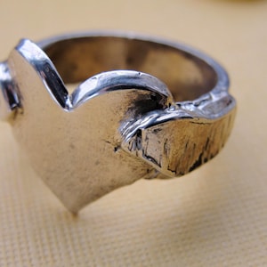 Heart Wings Ring Jewelry Sterling Silver