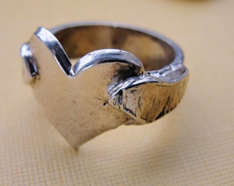 Heart Wings Ring Jewelry Sterling Silver
