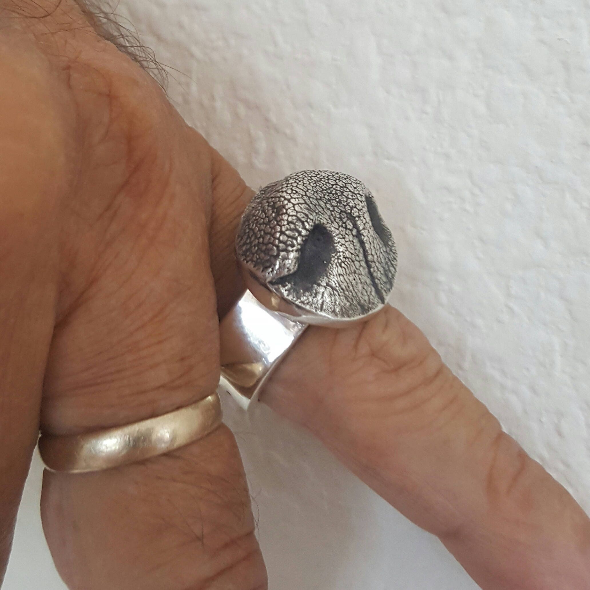 Dog Nose Ring Silver Pet Memorial Jewelry Bespoke Ring - Etsy UK