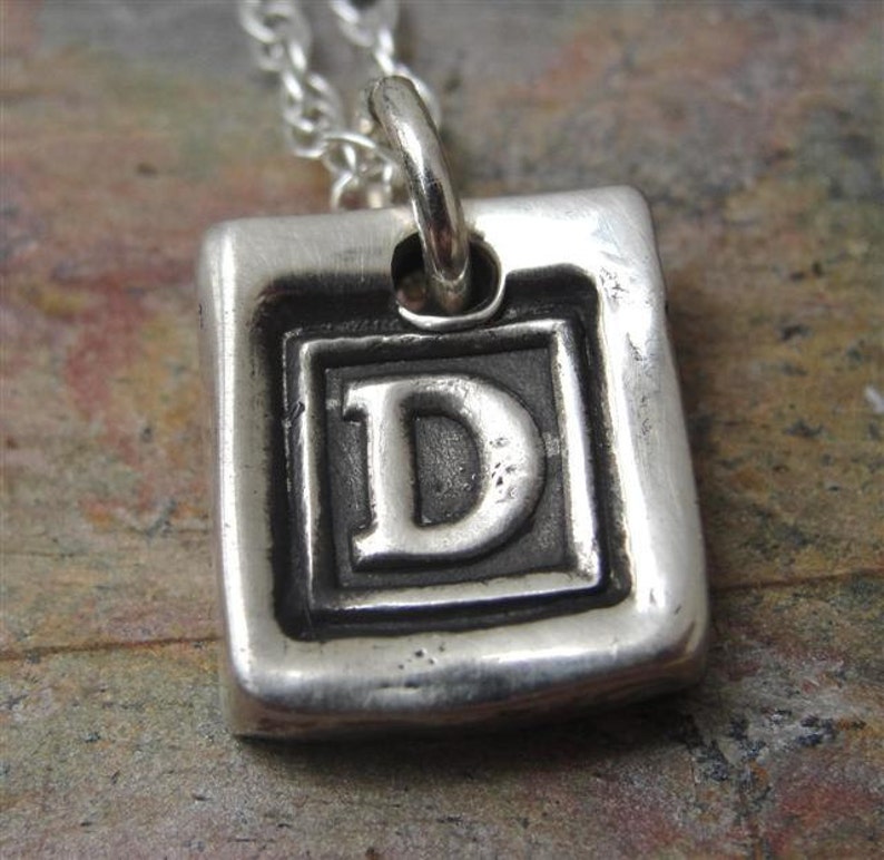 Initial Muse Necklace Charm