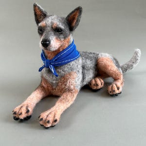 Custom Felted Pet Sculpture from Photo – Personalized Animal Figurine – Dog, Cat, Bunny etc. – Memorial Gift