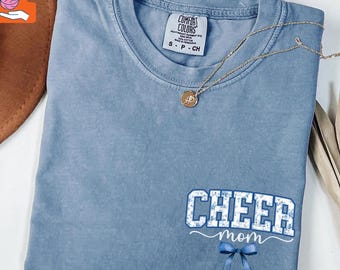 Cheer Mom Tee,  Cheer Mom Shirt, Custom Cheer Mama Tshirt, Senior Cheer Mom 2026, Custom Sports Mom Shirt, Custom Game Day Cheer Mom outfit