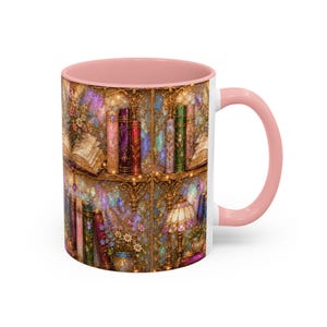 Book Lover Mug, Library Coffee Mug, Reading Mug, Literary Gift for Bookworm, Cozy Reader Mug, Librarian Gift, Book Club Coffee Cup image 11