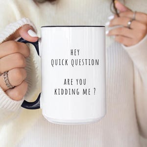 Funny Sarcastic Coffee Mug sorry for what my face said : Humorous Gift for Coworker