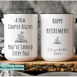 Custom Retirement Gift For Women, Custom Retirement Mug, Retirement Gifts,Custom Retired Gift, Happy Retirement Mug,Personalized Retired Mug