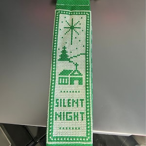 Cross-Stitched Mini Bell Pull