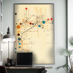 Modern Art Print | Vibrant Wall Decor | High-Quality Digital Poster | Gallery Aesthetic | Unique Home Artwork