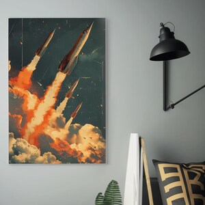 Modern Art Print | Vibrant Wall Decor | High-Quality  Poster | Gallery Aesthetic | Unique Home Artwork