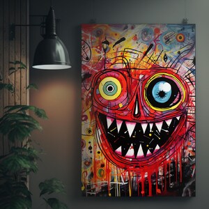 Modern Art Print | Vibrant Wall Decor | High-Quality  Poster | Gallery Aesthetic | Unique Home Artwork