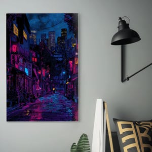 Modern Art Print | Vibrant Wall Decor | High-Quality  Poster | Gallery Aesthetic | Unique Home Artwork