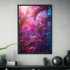 Modern Art Print | Vibrant Wall Decor | High-Quality  Poster | Gallery Aesthetic | Unique Home Artwork