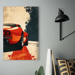 Modern Art Print | Vibrant Wall Decor | High-Quality  Poster | Gallery Aesthetic | Unique Home Artwork