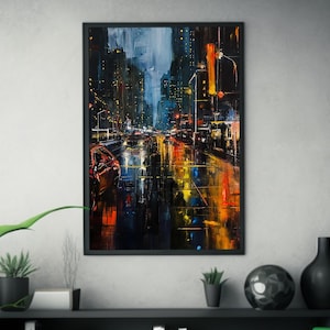 Modern Art Print | Vibrant Wall Decor | High-Quality Digital Poster | Gallery Aesthetic | Unique Home Artwork
