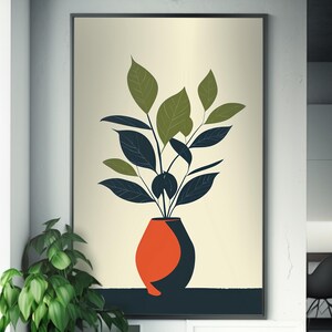 Impresión de arte moderno / Decoración de pared vibrante / Póster de alta calidad / Estética de galería / Obra de arte única para el hogar