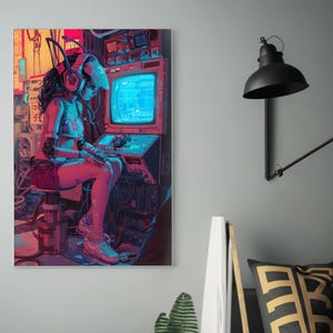 Modern Art Print | Vibrant Wall Decor | High-Quality  Poster | Gallery Aesthetic | Unique Home Artwork