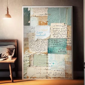 Stampa d'arte moderna / Decorazione murale vibrante / Poster digitale di alta qualità / Estetica da galleria / Opera d'arte unica per la casa