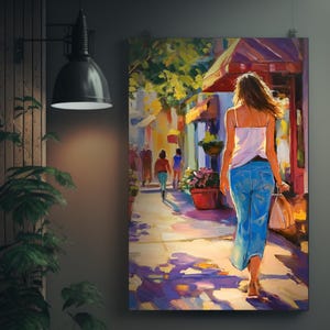 Modern Art Print | Vibrant Wall Decor | High-Quality  Poster | Gallery Aesthetic | Unique Home Artwork