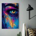 Psychedelic Eye Poster | Vibrant Art | Colorful Eye Art | Dripping ...