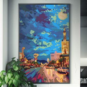 Modern Art Print | Lebendige Wanddekoration | Hochwertiges Poster | Galerie ästhetik | Einzigartige Kunst für Zuhause