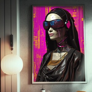Modern Art Print | Vibrant Wall Decor | High-Quality  Poster | Gallery Aesthetic | Unique Home Artwork