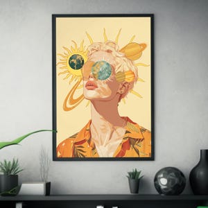 Modern Art Print | Vibrant Wall Decor | High-Quality  Poster | Gallery Aesthetic | Unique Home Artwork
