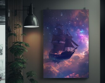 Modern Art Print | Vibrant Wall Decor | High-Quality  Poster | Gallery Aesthetic | Unique Home Artwork