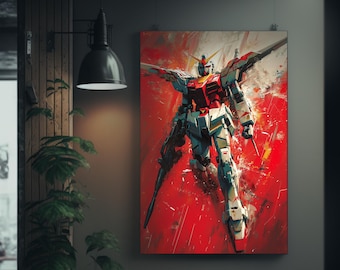 Modern Art Print | Vibrant Wall Decor | High-Quality  Poster | Gallery Aesthetic | Unique Home Artwork