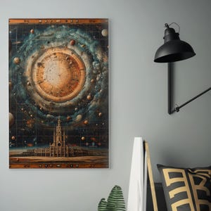 Modern Art Print | Lebendige Wanddekoration | Hochwertiges Poster | Galerie ästhetik | Einzigartige Kunst für Zuhause