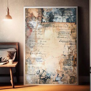 Stampa d'arte moderna / Decorazione murale vibrante / Poster di alta qualità / Estetica da galleria / Opera d'arte unica per la casa