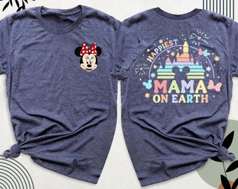 Disney Mama Shirt, Mama Disney Shirt, Family Disneyworld Minnie Tee, Family Disney Shirts, Magic Kingdom Shirt, Custom Matching Disney Shirt