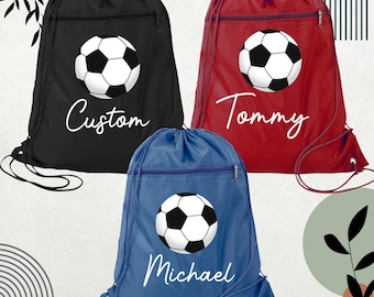 Soccer Bag, Soccer Team backpack Soccer Drawstring Personalized Soccer Bag Soccer backpack Custom Soccer Bag Soccer Gift Bag Sports Backpack